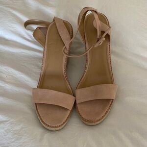 Banana Republic Nude Espadrille Sandals